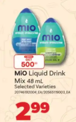 Real Canadian Superstore MIO LIQUID DRINK MIX, 48 ML offer