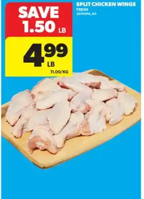 Real Canadian Superstore SPLIT CHICKEN WINGS offer