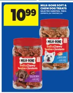 Real Canadian Superstore MILK-BONE SOFT & CHEW DOG TREATS 708 G offer