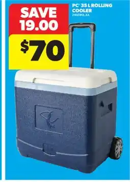 Real Canadian Superstore PC 35 L ROLLING COOLER offer