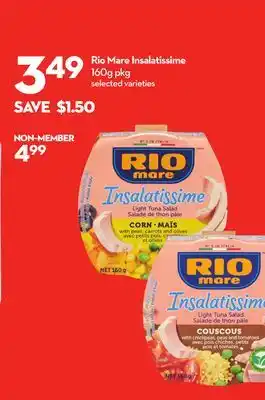 Longo's Rio Mare Insalatissime offer