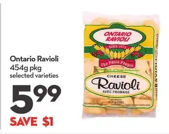 Longo's Ontario Ravioli offer
