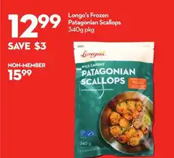 Longo's Frozen Patagonian Scallops offer
