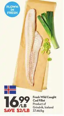 Longo's Fresh Wild Caught Cod Fillet offer
