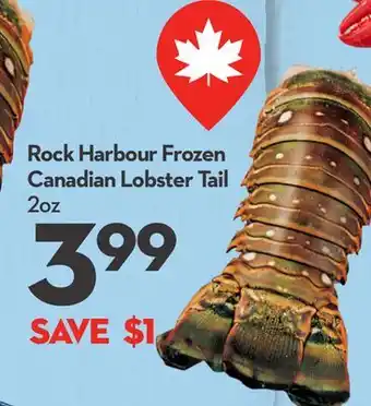 Longo's Frozen Canadian Lobster Tail offer