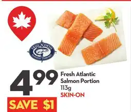 Longo's Fresh Atlantic Salmon Portion offer
