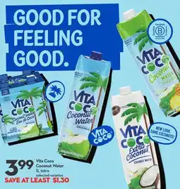 Longo's Coconut Water offer