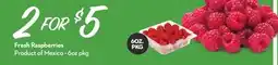 Longo's Fresh Raspberries offer