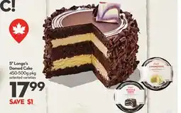 Longo's 5 Domed Cake offer