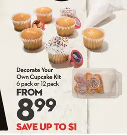 Longo's Decorate Own Cupcake Kit offer