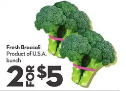 Longo's Fresh Broccoli offer
