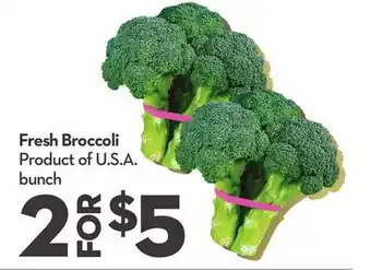 Longo's Fresh Broccoli offer