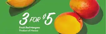 Longo's Fresh Red Mangoes offer