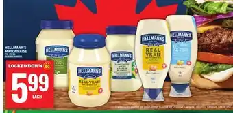 Food Basics HELLMANN'S MAYONNAISE offer