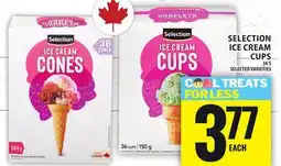 Food Basics SELECTION ICE CREAM CUPS offer