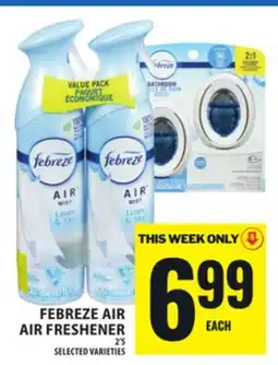 Food Basics FEBREZE AIR AIR FRESHENER offer