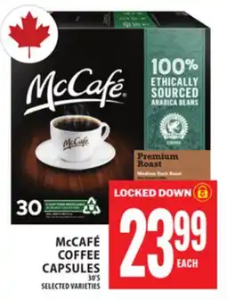 Food Basics McCAFÉ COFFEE CAPSULES offer