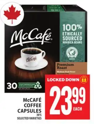 Food Basics McCAFÉ COFFEE CAPSULES offer