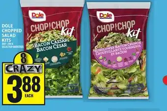 Food Basics DOLE CHOPPED SALAD KITS offer