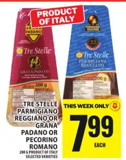 Food Basics TRE STELLE PARMIGIANO REGGIANO OR GRANA PADANO OR PECORINO ROMANO offer