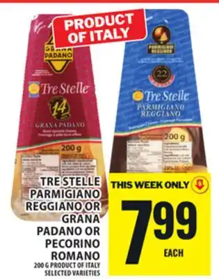 Food Basics TRE STELLE PARMIGIANO REGGIANO OR GRANA PADANO OR PECORINO ROMANO offer