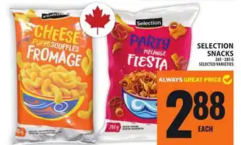 Food Basics SELECTION SNACKS offer
