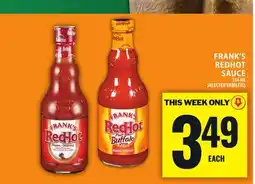 Food Basics FRANK'S REDHOT SAUCE offer