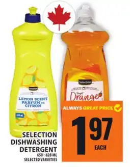 Food Basics SELECTION DISHWASHING DETERGENT offer