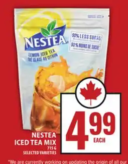 Food Basics NESTEA ICED TEA MIX offer