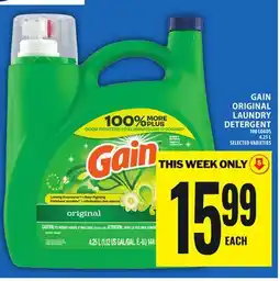 Food Basics GAIN ORIGINAL LAUNDRY DETERGENT offer