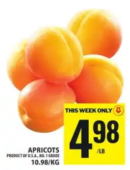 Food Basics APRICOTS offer
