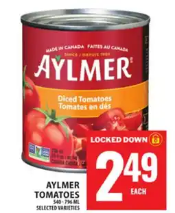 Food Basics AYLMER TOMATOES offer