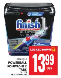 Food Basics FINISH POWERBALL DISHWASHER TABS offer