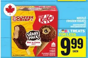 Food Basics NESTLÉ FROZEN TREATS offer