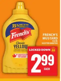 Food Basics FRENCH'S MUSTARD offer