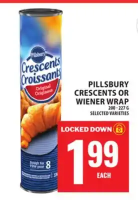 Food Basics PILLSBURY CRESCENTS OR WIENER WRAP offer