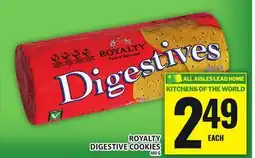 Food Basics ROYALTY DIGESTIVE COOKIES offer