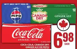 Food Basics COCA-COLA, CANADA DRY GINGER ALE OR PEPSI offer