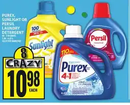 Food Basics PUREX, SUNLIGHT OR PERSIL LAUNDRY DETERGENT offer