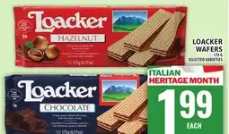 Food Basics LOACKER WAFERS offer