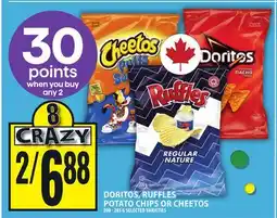 Food Basics DORITOS, RUFFLES POTATO CHIPS OR CHEETOS offer
