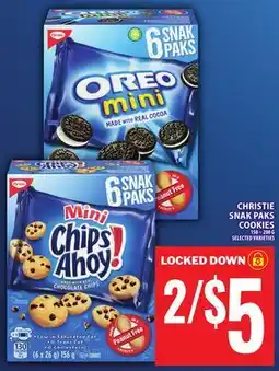 Food Basics CHRISTIE SNAK PAKS COOKIES offer