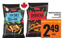 Food Basics IRRESISTIBLES SNACKS offer
