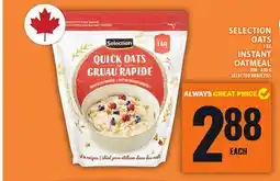 Food Basics SELECTION OATS OR INSTANT OATMEAL offer