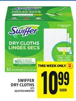 Food Basics SWIFFER DRY CLOTHS offer