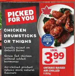 Foodland ONTARIO RAISED AIR CHILLED offer