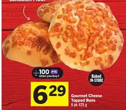 Foodland Gourmet Cheese Topped Buns offer