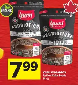 Foodland YUMI ORGANICS Active Chia Seeds offer