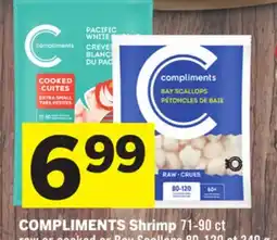 Foodland COMPLIMENTS Shrimp offer