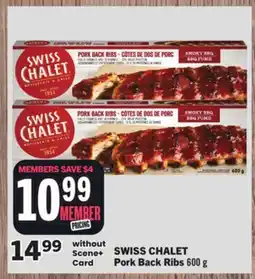 Foodland SWISS CHALET Pork Back Ribs offer